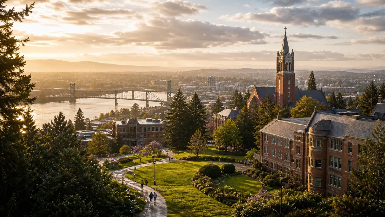 University of Portland campus